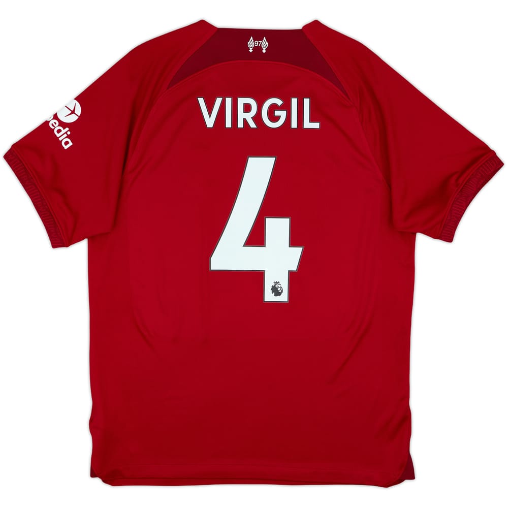 2022-23 Liverpool Local Camiseta Virgil #4 - 9/10 - (M)