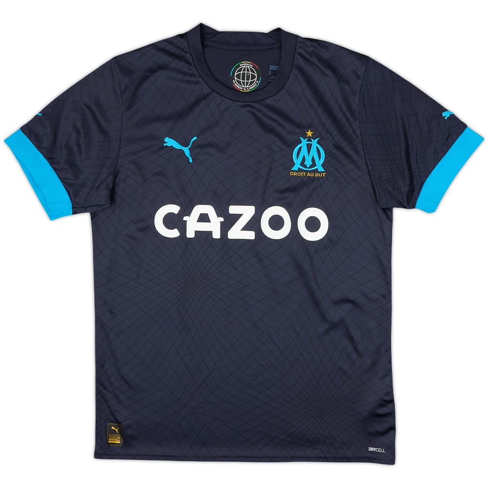 2022-23 Olympique Marseille Away Shirt - 9/10 - (M)
