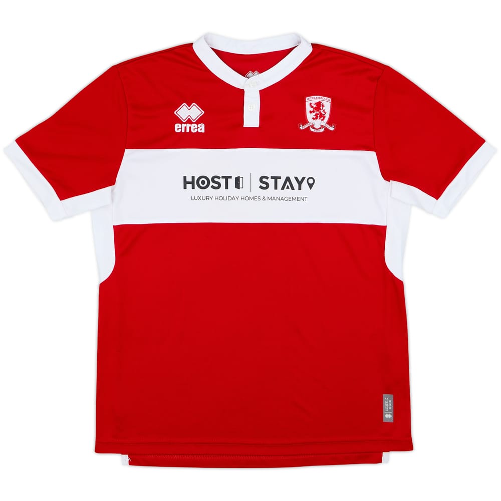 2022-23 Middlesbrough Home Shirt - 6/10 - (XS)