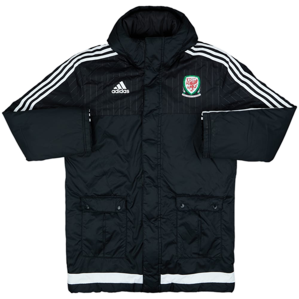 2016-18 Wales adidas Padded Bench Coat - 8/10 - (M)