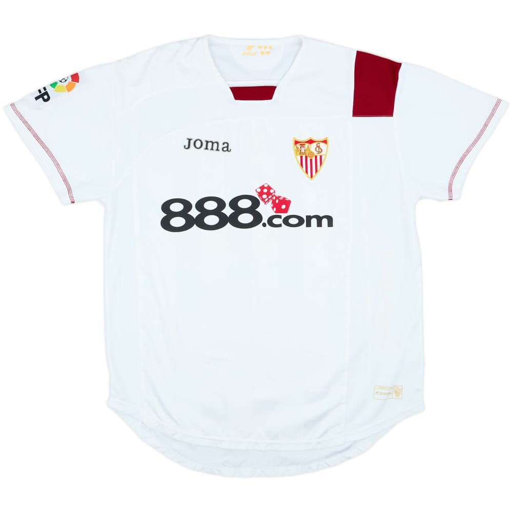 2007-08 Sevilla Home Shirt - 8/10 - (L)