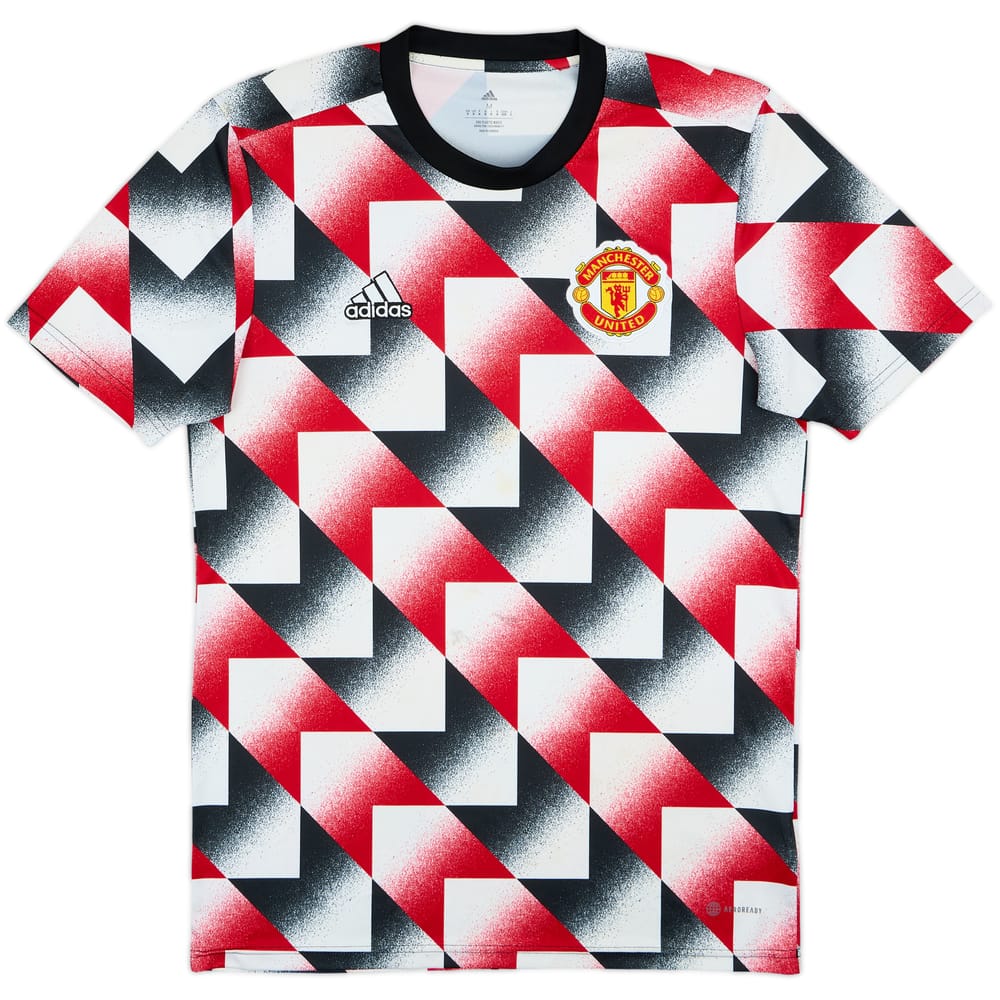 2022-23 Manchester United adidas Training Shirt - 6/10 - (M)