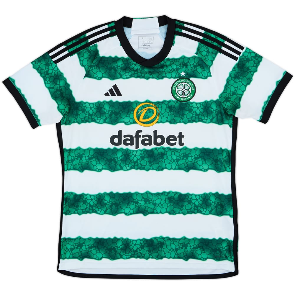 2023-24 Celtic Home Shirt - 8/10 - (L)