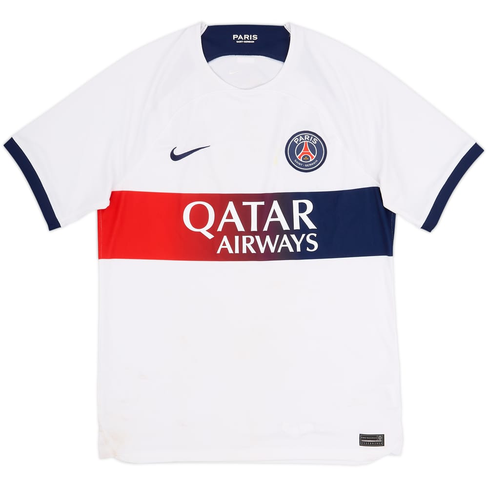 2023-24 Paris Saint-Germain Away Shirt - 4/10 - (M)