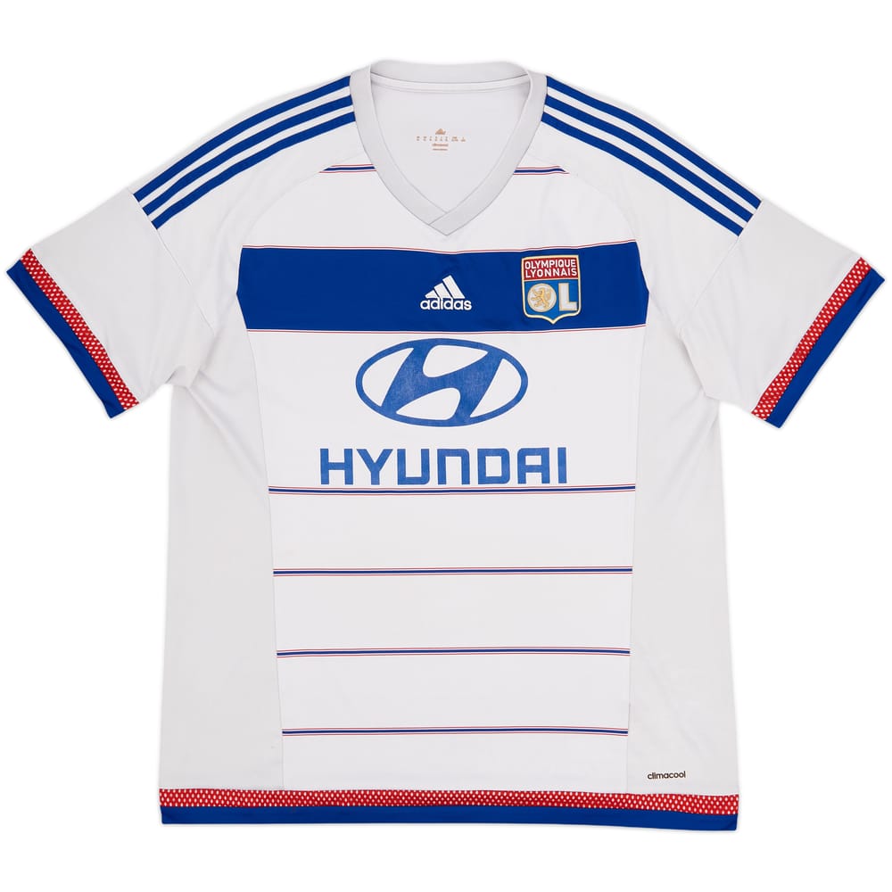 2015-16 Lyon Home Shirt - 4/10 - (XL)