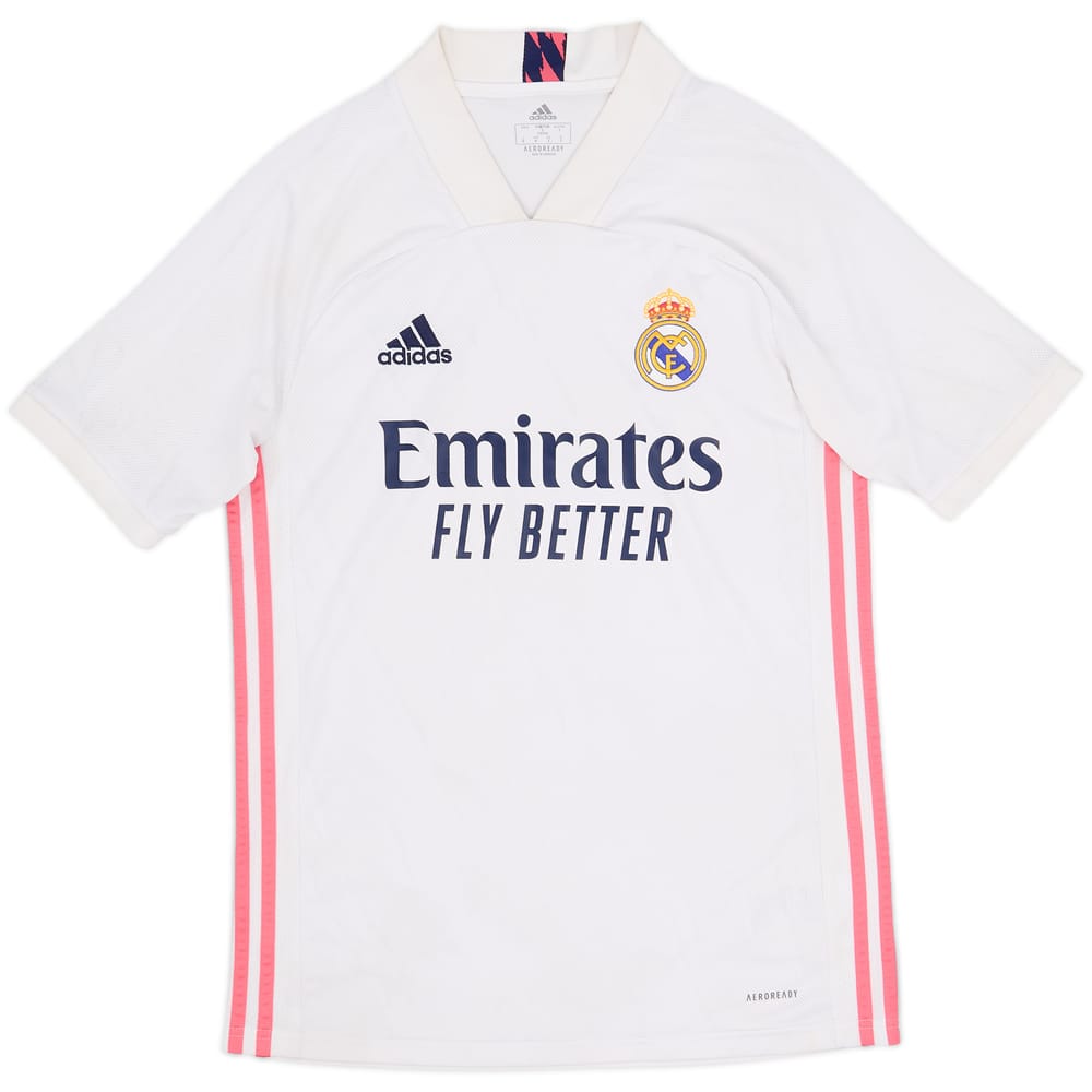 2020-21 Real Madrid Home Shirt - 4/10 - (S)