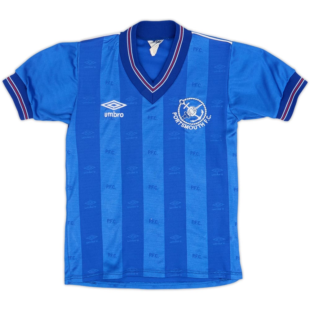 1983-85 Portsmouth Home Shirt - 8/10 - (S.Boys)