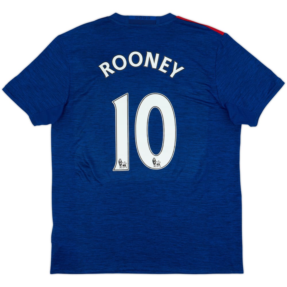 Camiseta de visitante del Manchester United 2016-17 Rooney #10 - 8/10 - (L)