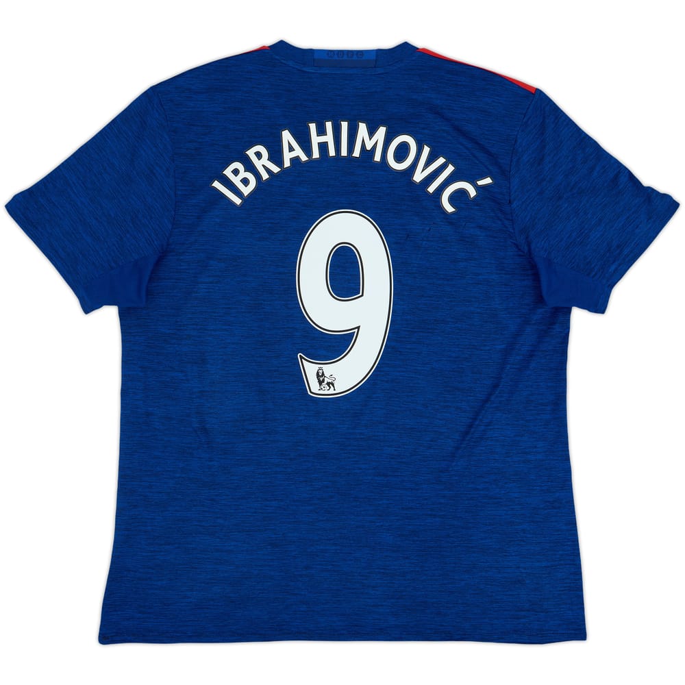 2016-17 Manchester United Away Shirt Ibrahimovic #9 - 5/10 - (L)
