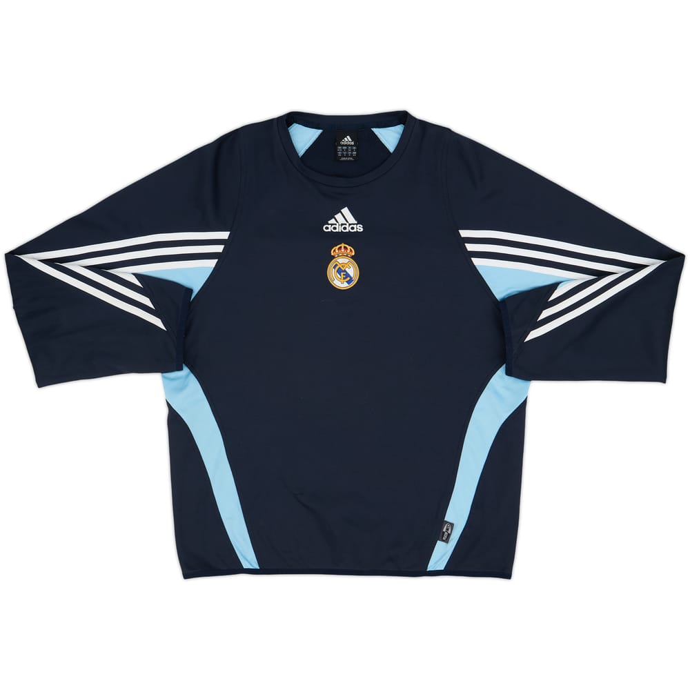 2003-04 Real Madrid adidas Sweat Top - 8/10 - (S)