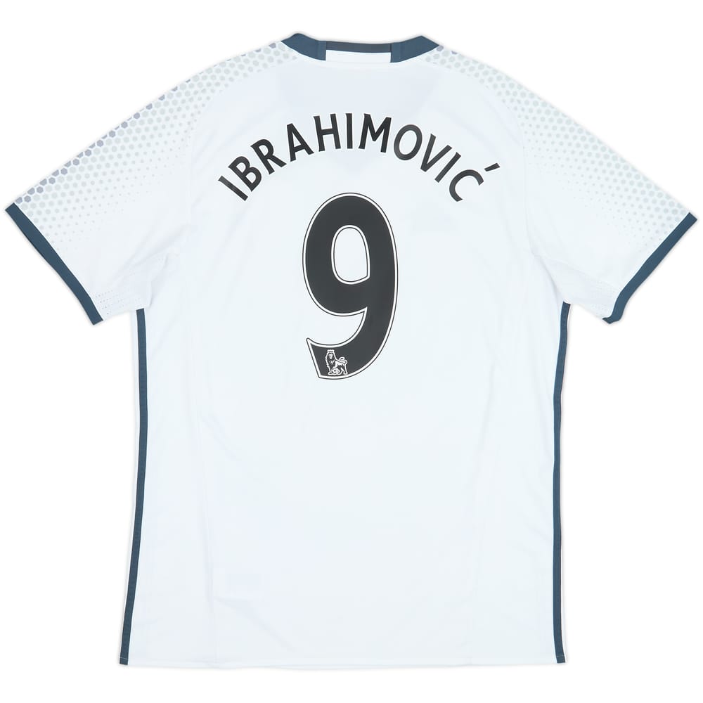 2016-17 Manchester United Tercera Camiseta Ibrahimovic #9 - 8/10 - (L)