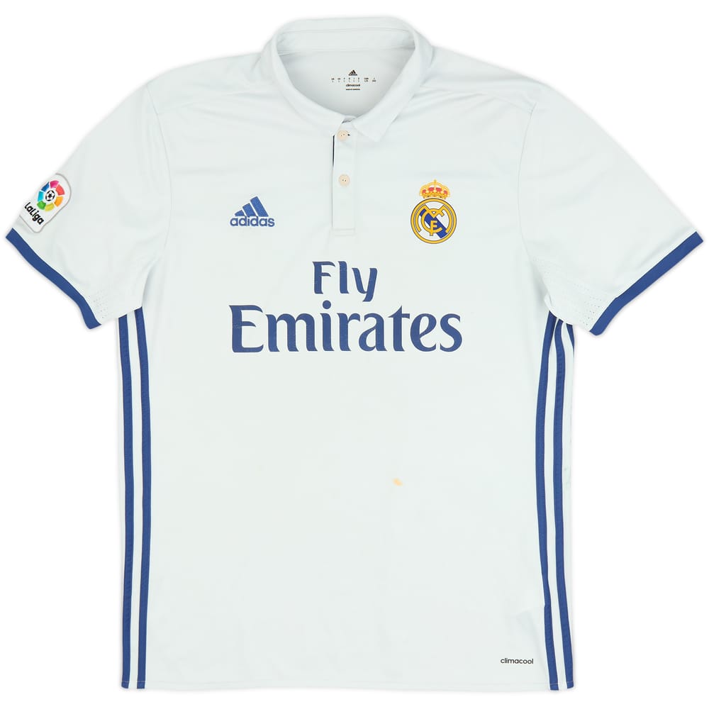 2016-17 Real Madrid Home Shirt - 4/10 - (L)