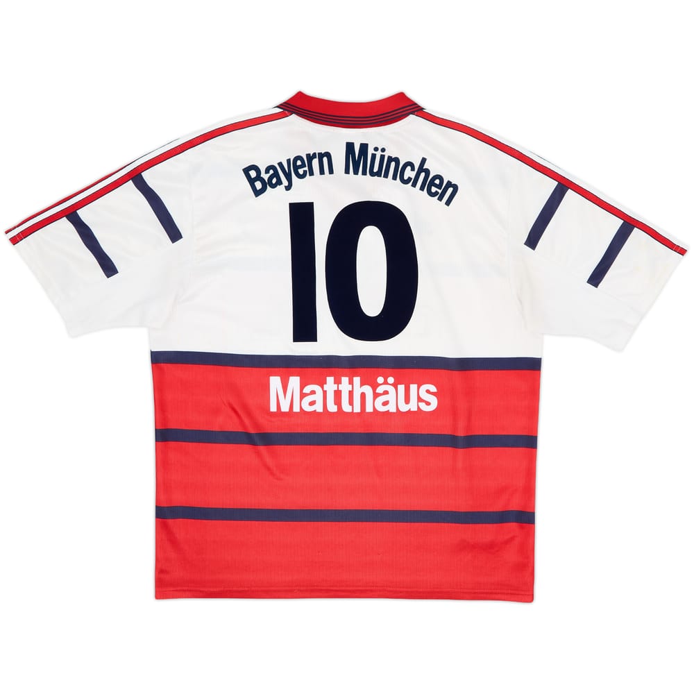 1998-00 Bayern Munich Away Shirt Matthaus #10 - 7/10 - (L)