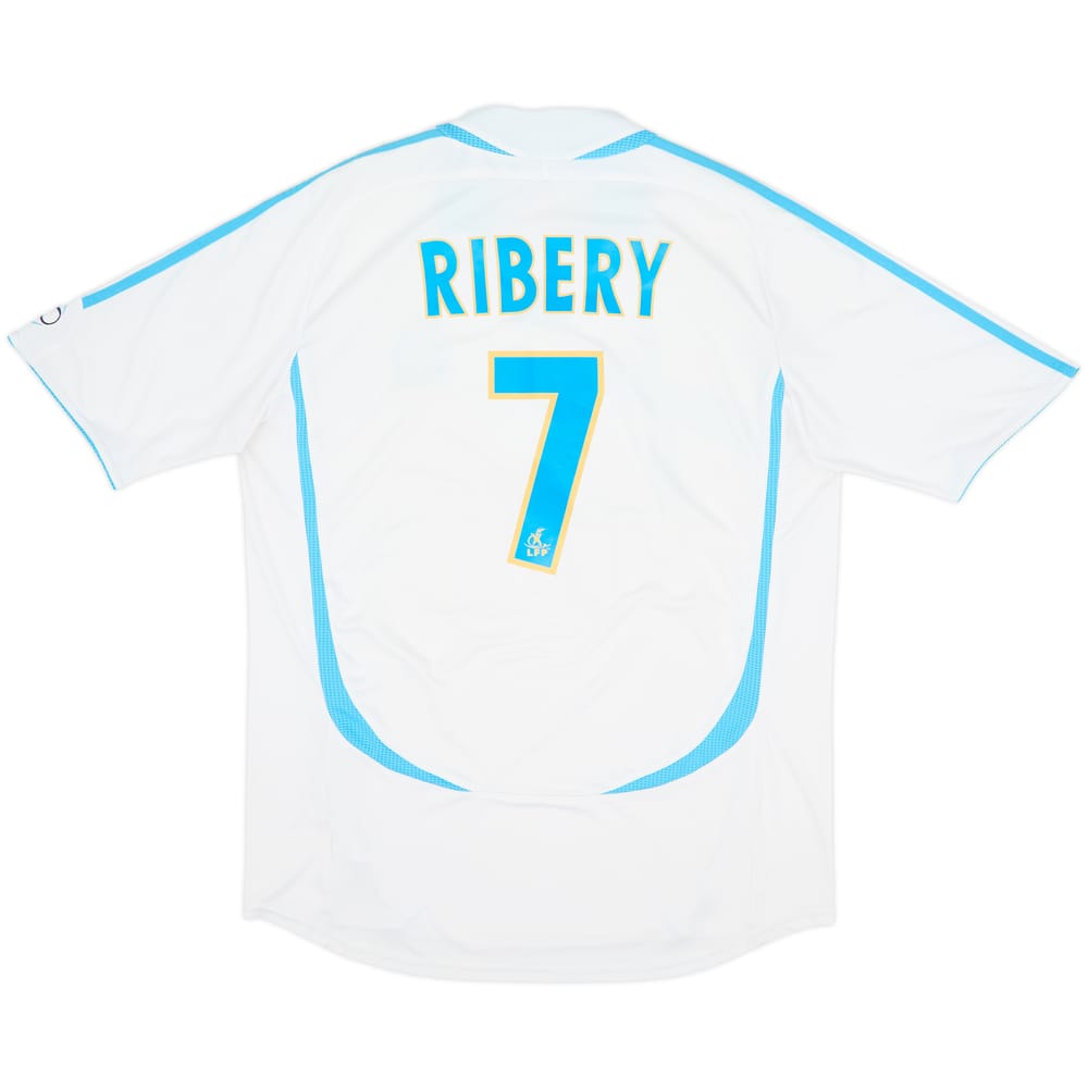 2006-07 Olympique Marseille Home Shirt Ribery #7 - 8/10 - (L)