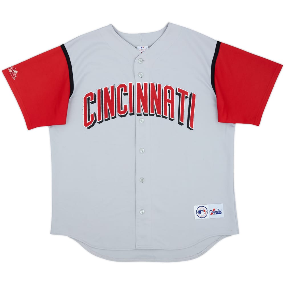 2005-06 Cincinnati Reds Majestic Away Jersey - 6/10 - (L)