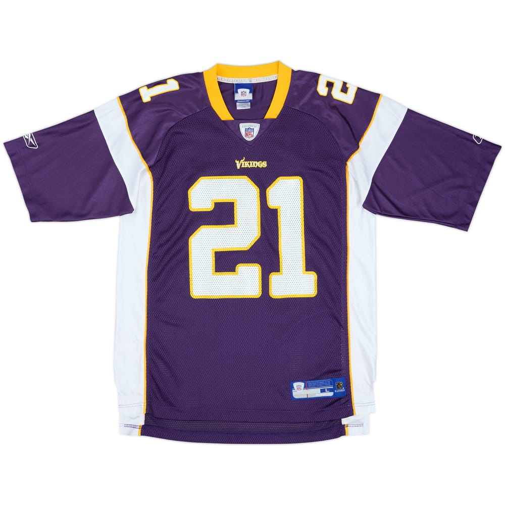 2005-06 Minnesota Vikings Smoot #21 Reebok On Field Home Jersey - 9/10 - (L)