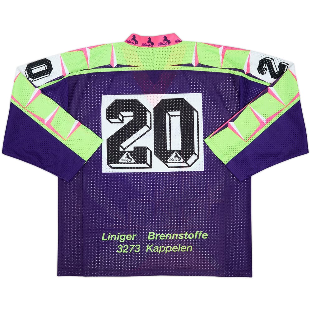 1990s Papilos Hockey #20 Blacky Template Jersey - 9/10 - (XL)