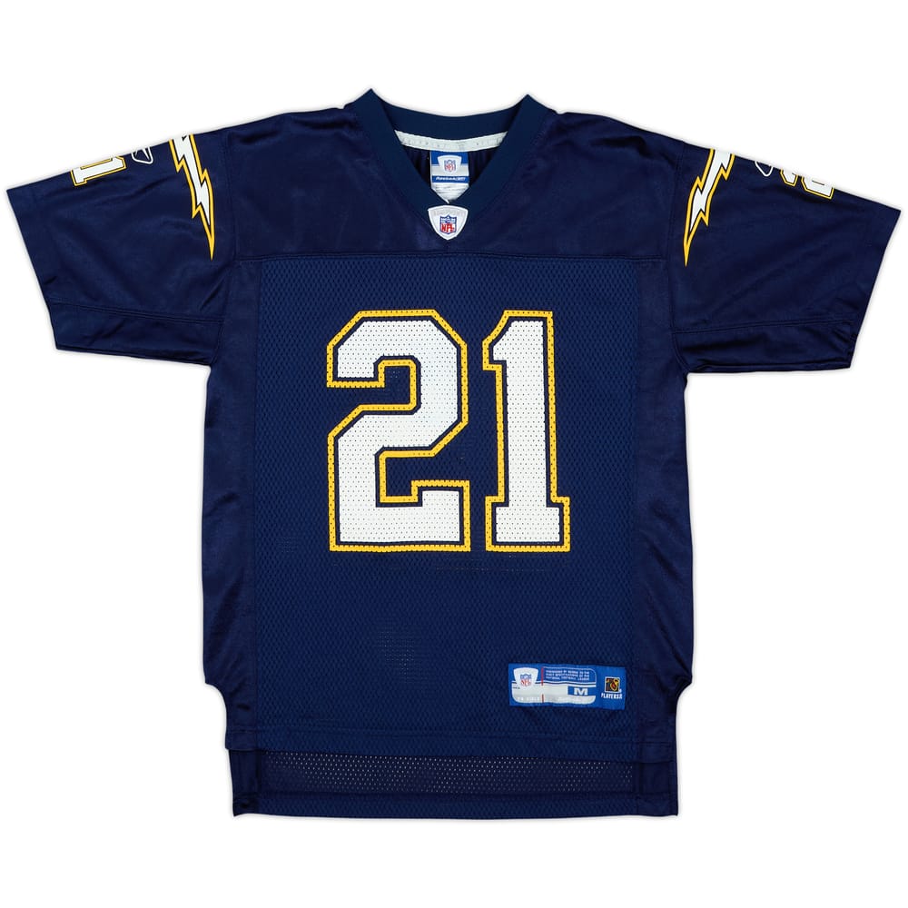 2005-06 San Diego Chargers Tomlinson #21 Reebok On Field Home Jersey - 9/10 - (M.Boys)