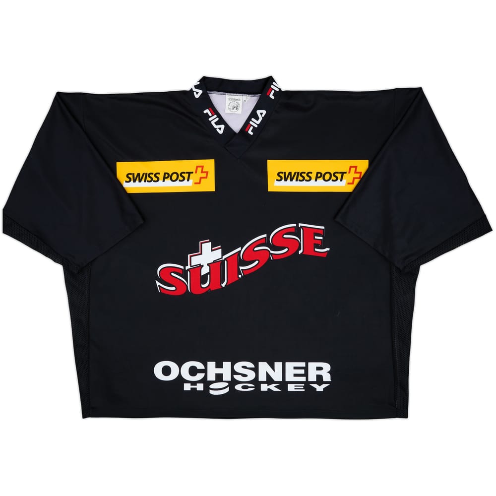 2004-06 Switzerland National Hockey Team Fila Training Jersey - 9/10 - (XL)