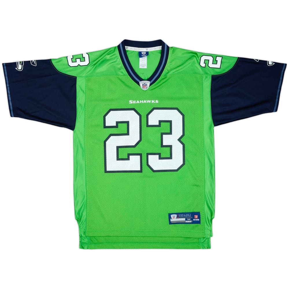 2009 Seattle Seahawks Trufant #23 Reebok On Field Alternate Jersey - 7/10 - (M)