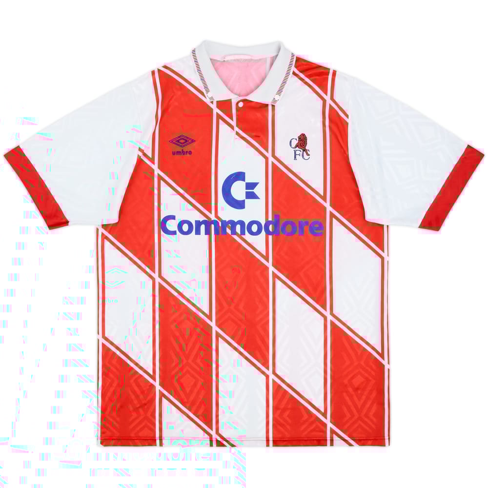 1990-92 Chelsea Away Shirt - 8/10 - (XL)