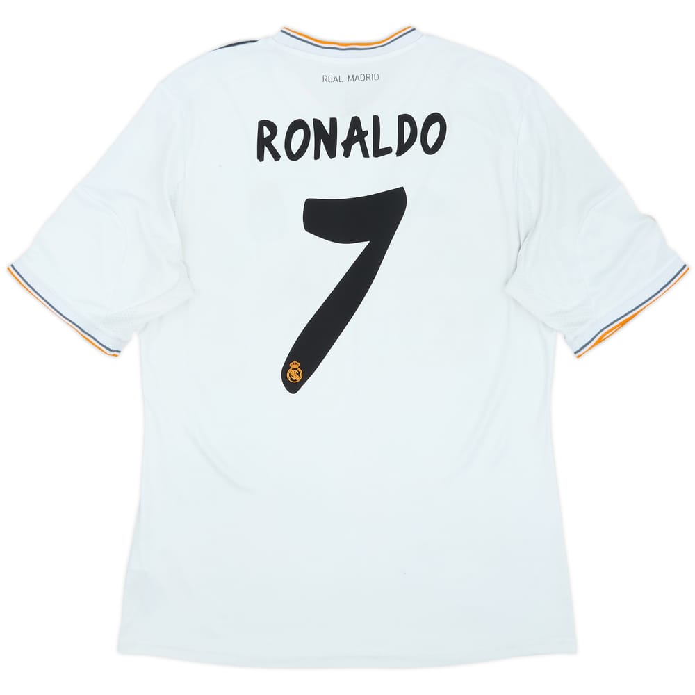 2013-14 Real Madrid Home Shirt Ronaldo #7 - 5/10 - (L)