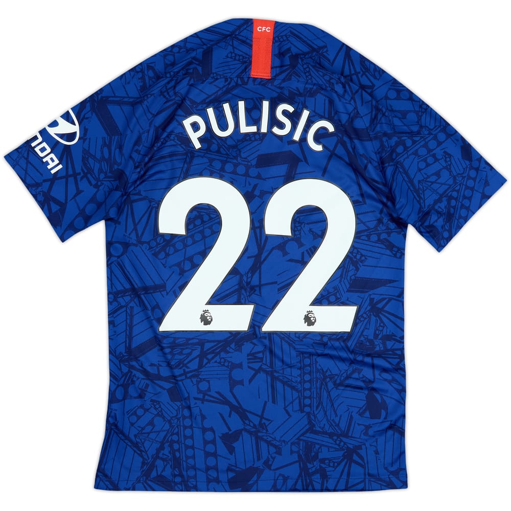 2019-20 Chelsea Home Shirt Pulisic #22 - 7/10 - (S)