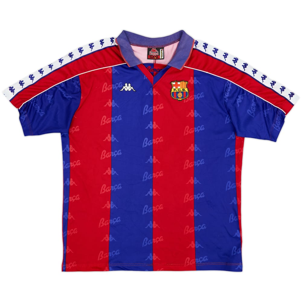 1992-95 Barcelona Home Shirt - 6/10 - (L)
