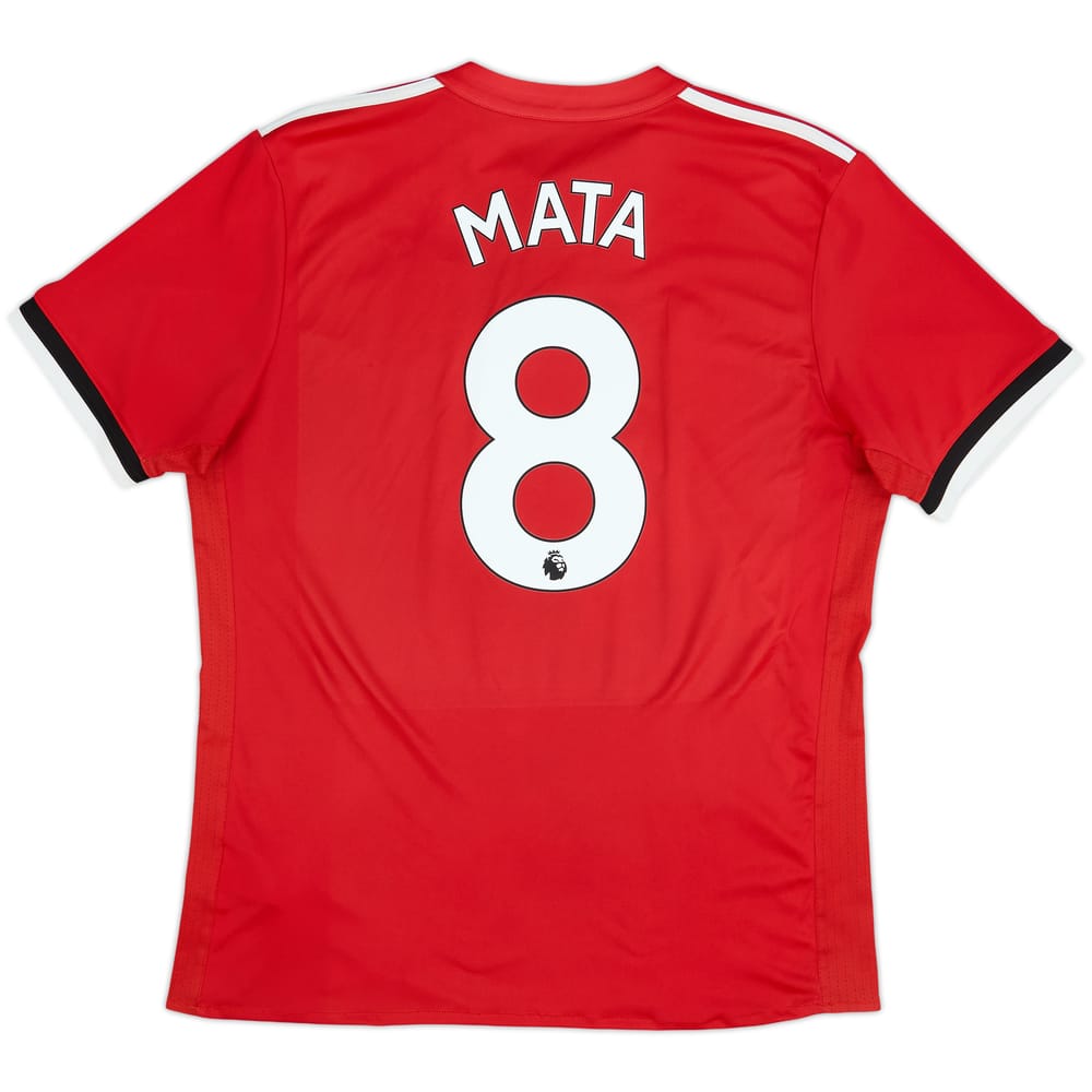 2017-18 Manchester United Home Shirt Mata #8 - 6/10 - (L)