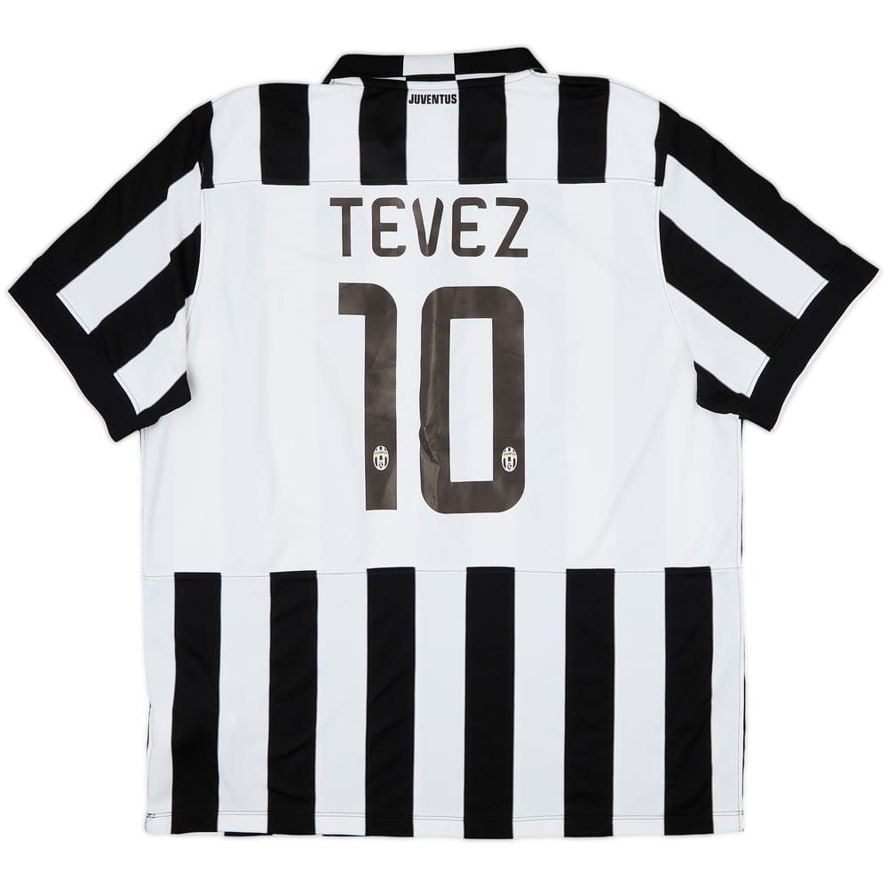 2014-15 Juventus Home Shirt Tevez #10 - 8/10 - (XXL)