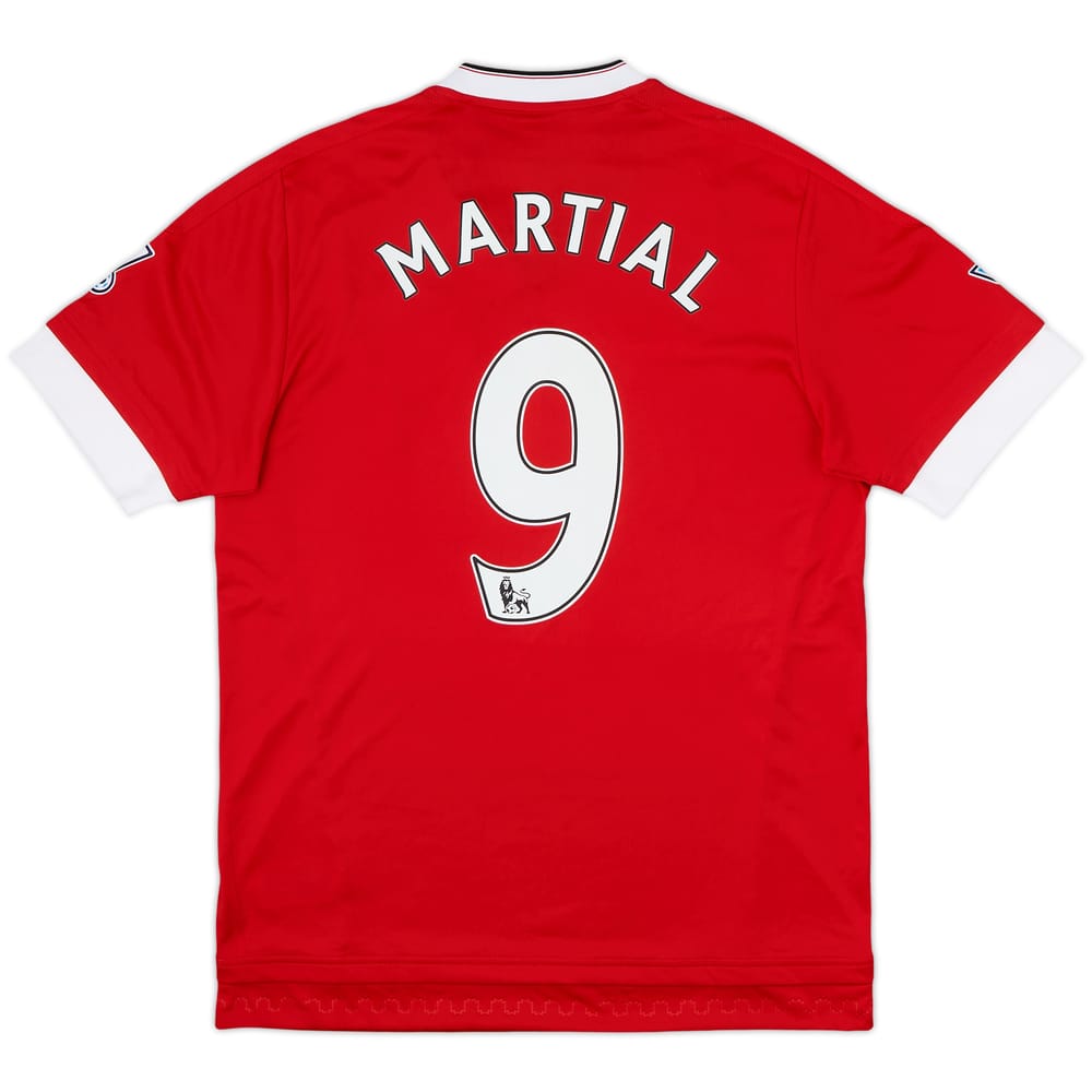 2015-16 Manchester United Home Shirt Martial #9 - 8/10 - (M)