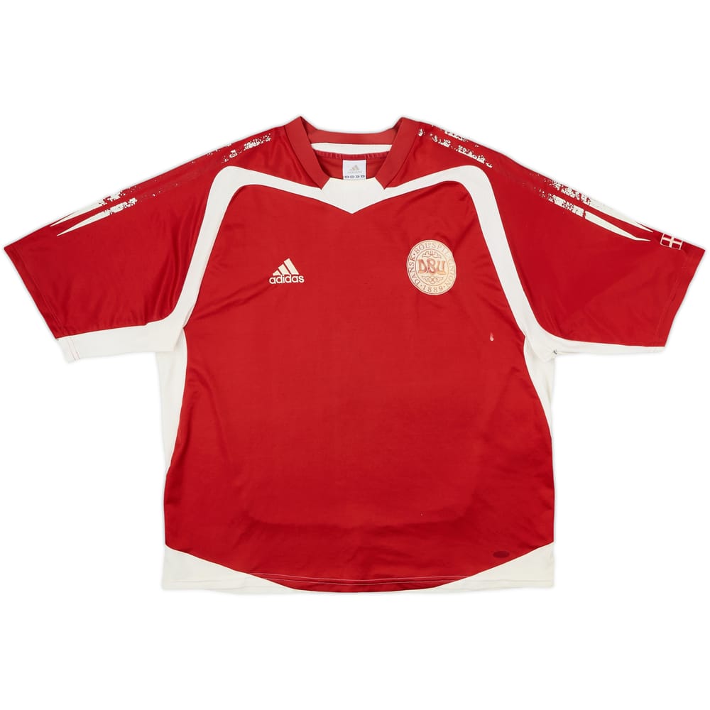 2004-05 Denmark Home Shirt - 4/10 - (L)
