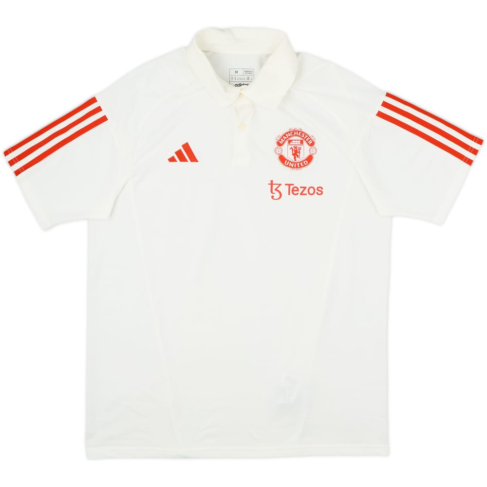 2023-24 Manchester United adidas Polo Shirt - 8/10 - (M)
