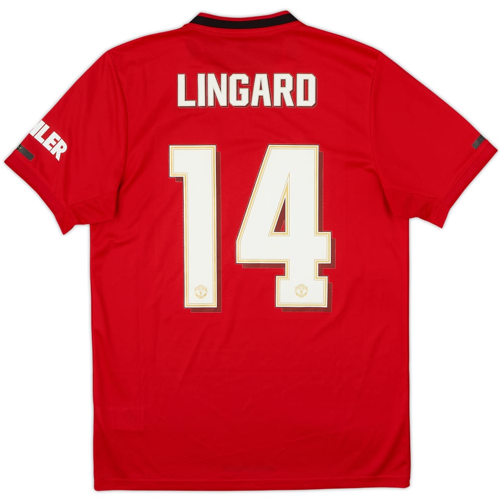 2019-20 Manchester United Home Shirt Lingard #14 - 9/10 - (M)