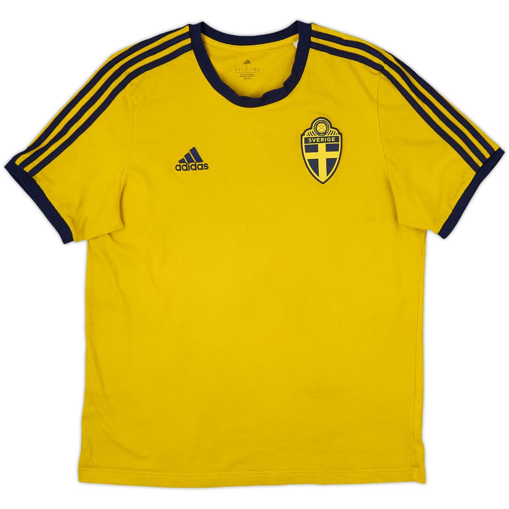 2022-23 Sweden adidas Cotton Tee - 5/10 - (L)