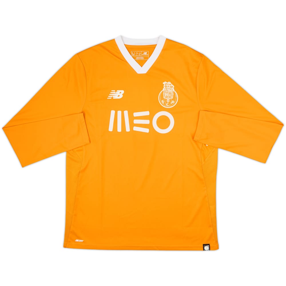 2017-18 Porto Camiseta Visitante Manga Larga - 9/10 - (M)