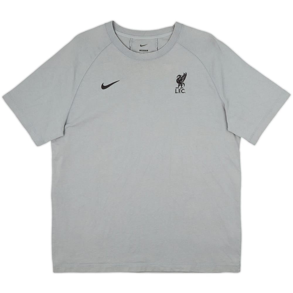 2022-23 Liverpool Nike Cotton Tee - 9/10 - (XL)