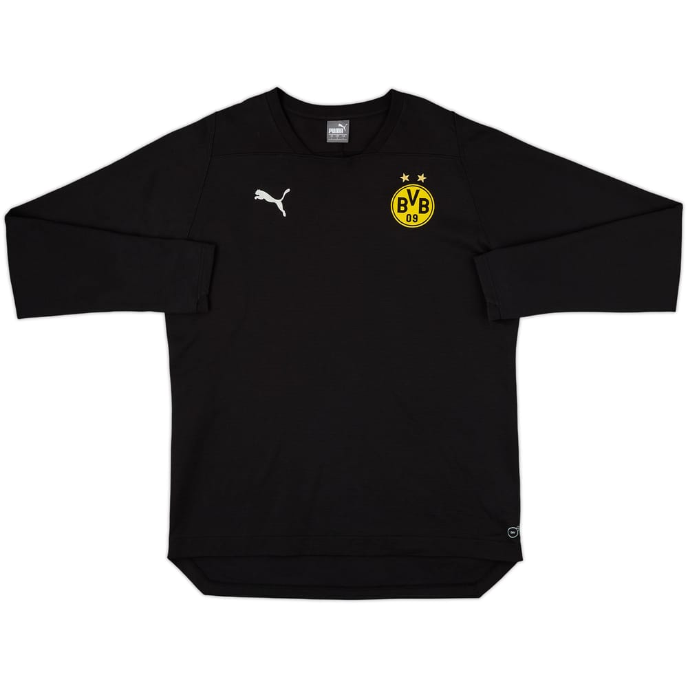 2018-19 Borussia Dortmund Puma Sweat Top - 8/10 - (L)