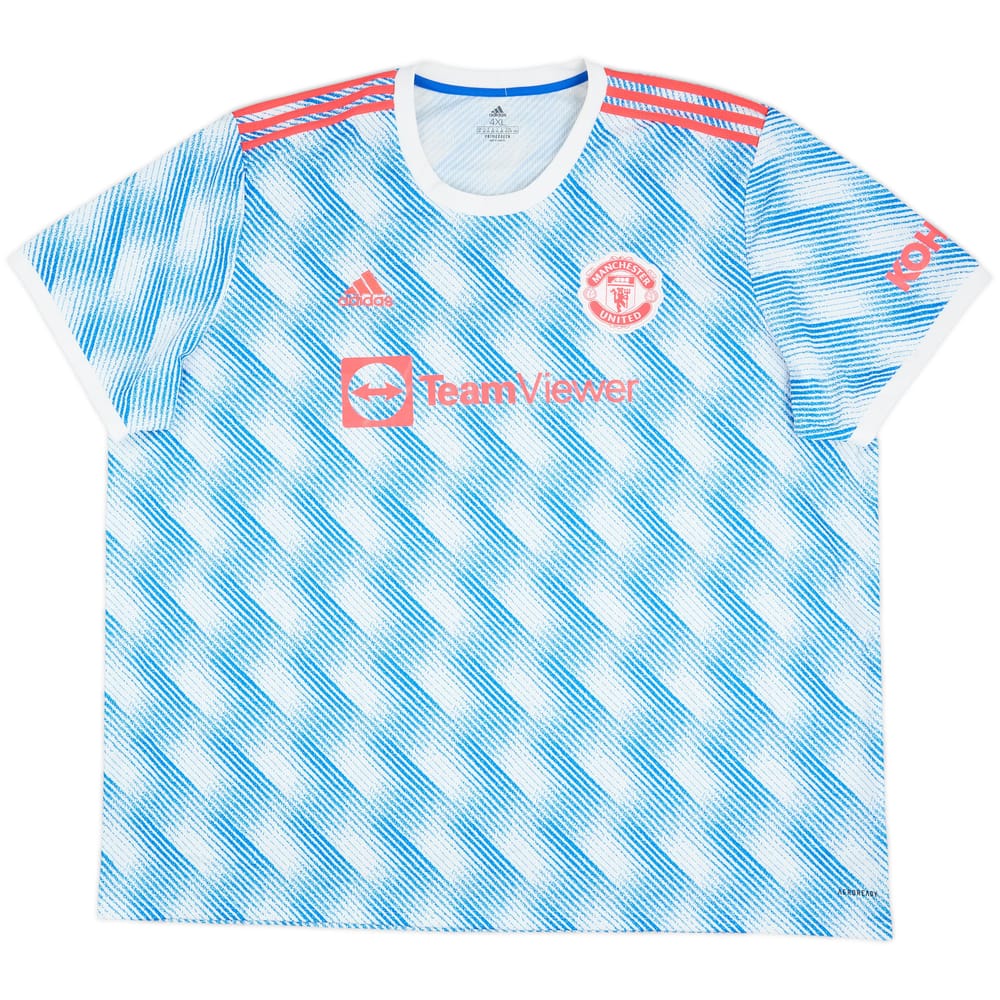 2021-22 Manchester United Away Shirt - 8/10 - (4XL)