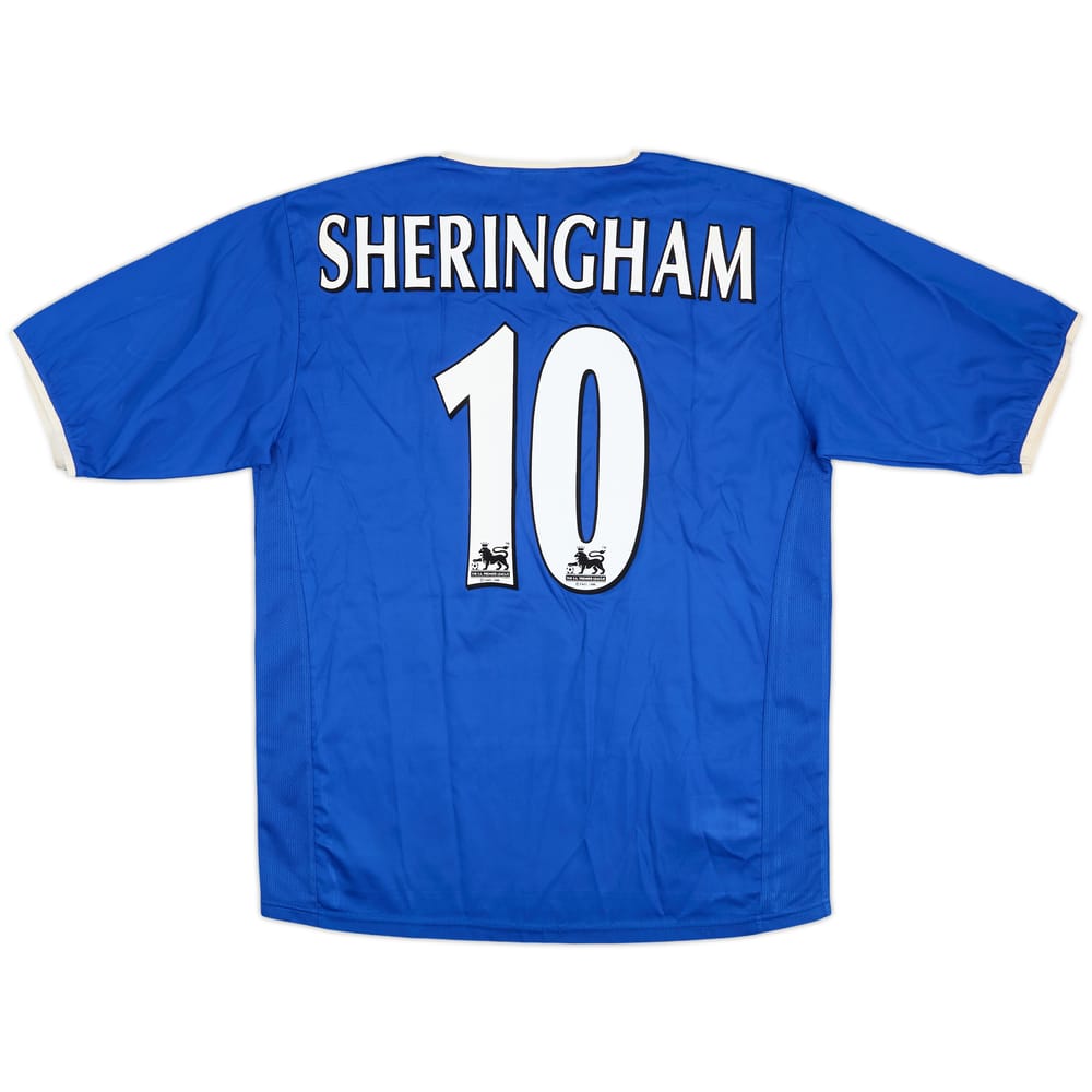 2003-05 Portsmouth Home Shirt Sheringham #10 - 8/10 - (M)