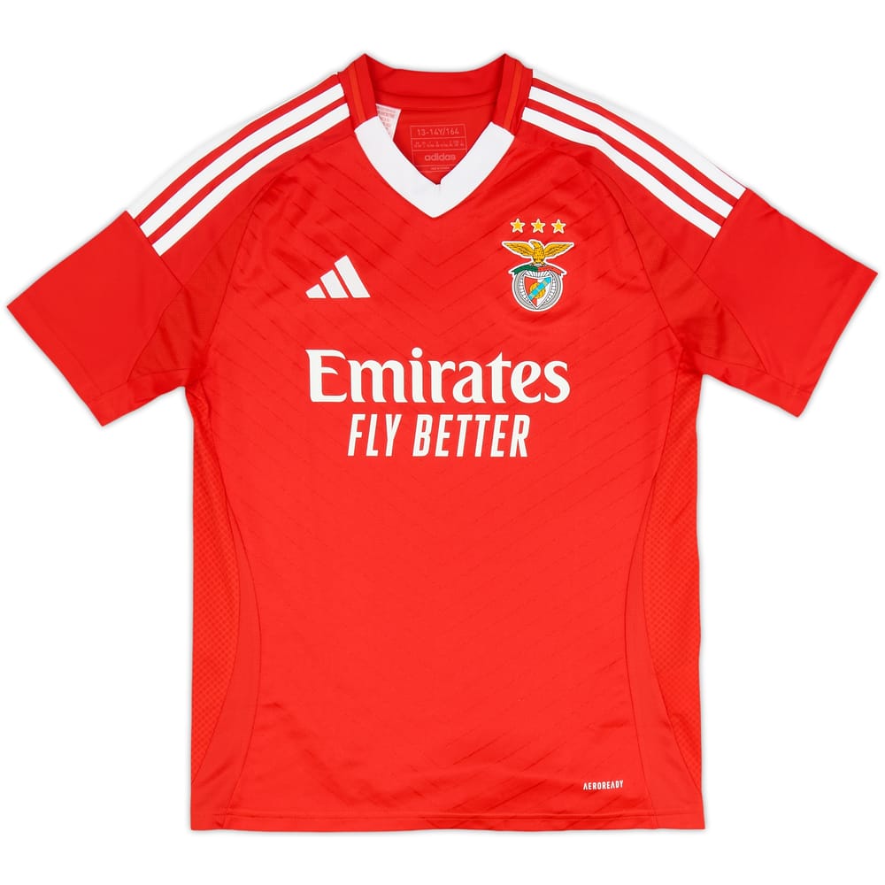 2024-25 Benfica Home Shirt - 10/10 - (L.Boys)