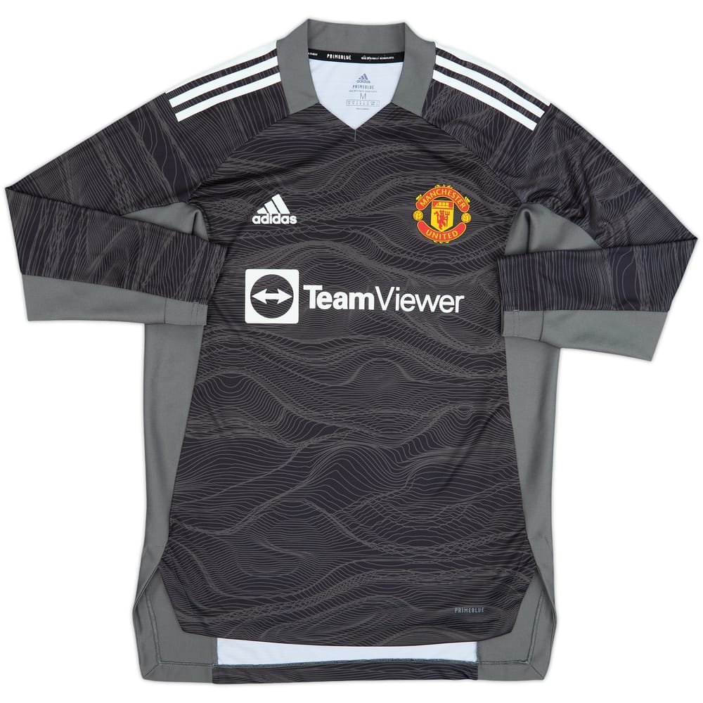 2021-22 Manchester United GK Shirt - 9/10 - (M)