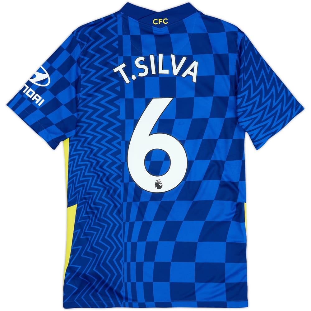2021-22 Chelsea Home Shirt T.Silva #6 - 10/10 - (S)