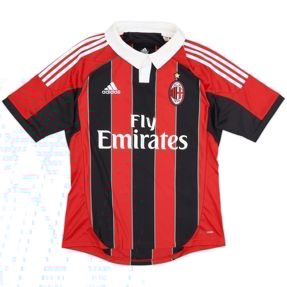 2012-13 AC Milan Home Shirt - 5/10 - (M)