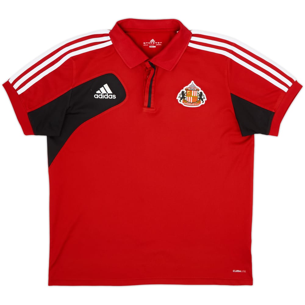 2012-13 Sunderland adidas Polo Shirt - 8/10 - (M)