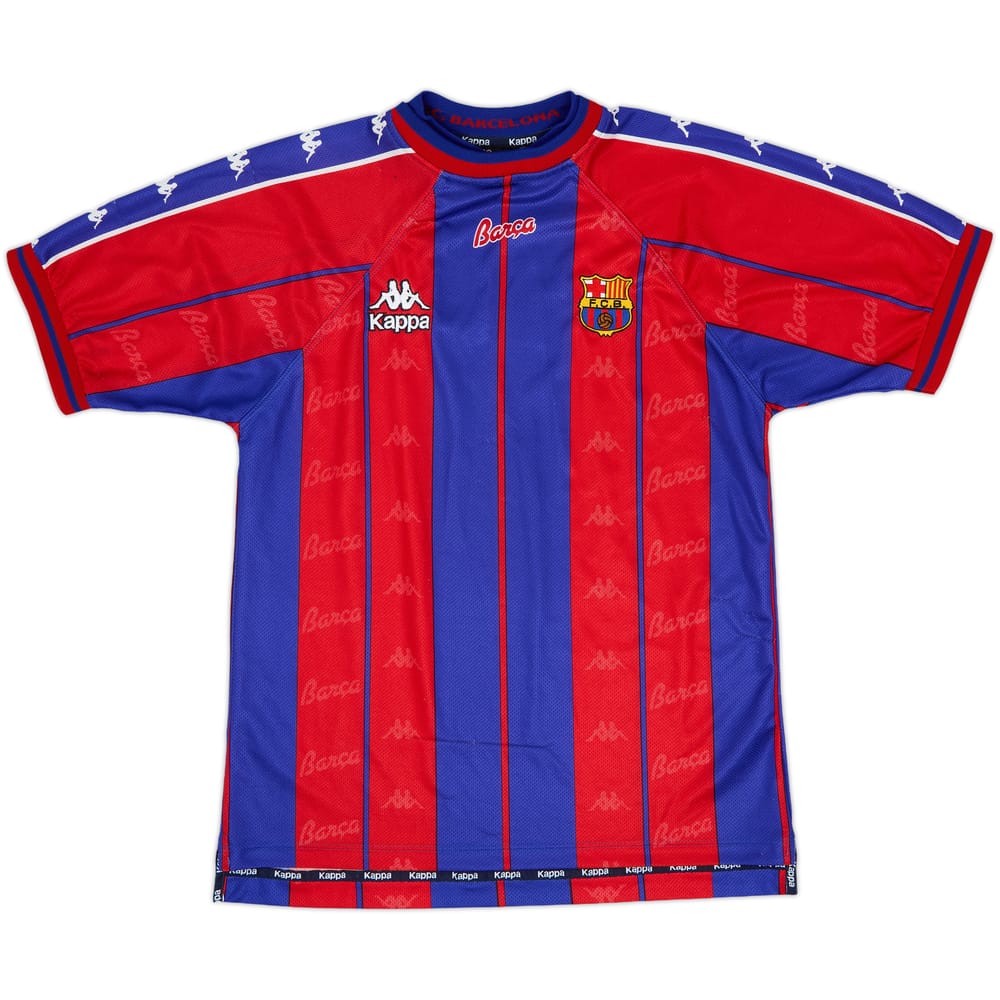 1997-98 Barcelona Home Shirt - 8/10 - (M)