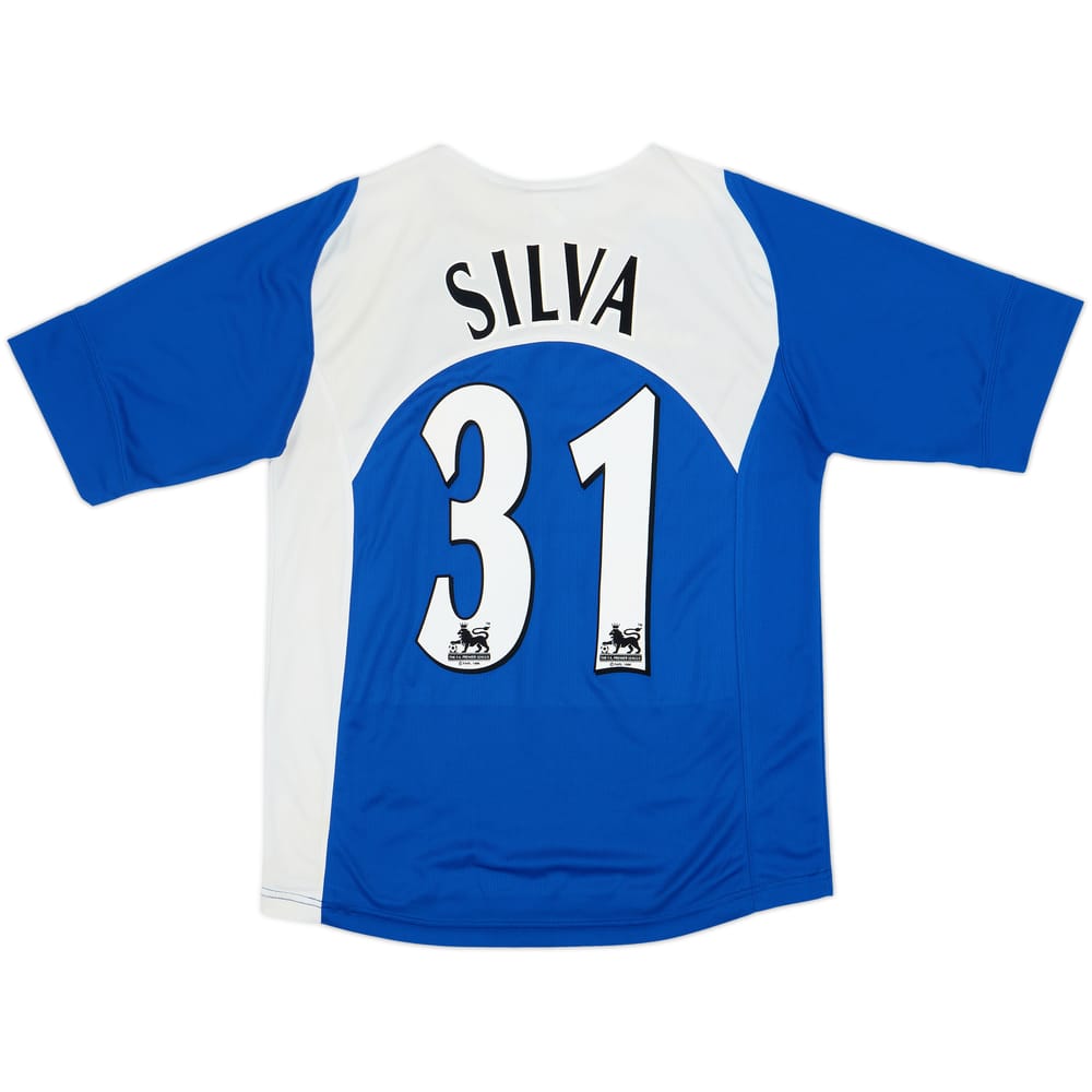 2005-06 Portsmouth Home Shirt Silva #31 - 7/10 - (S)