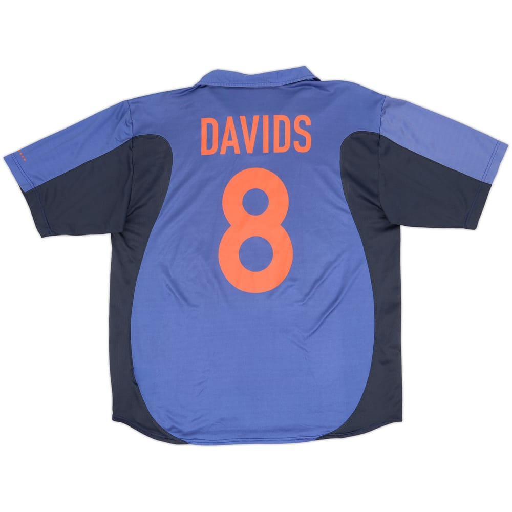 2000-02 Netherlands Away Shirt Davids #8 - 6/10 - (XL)