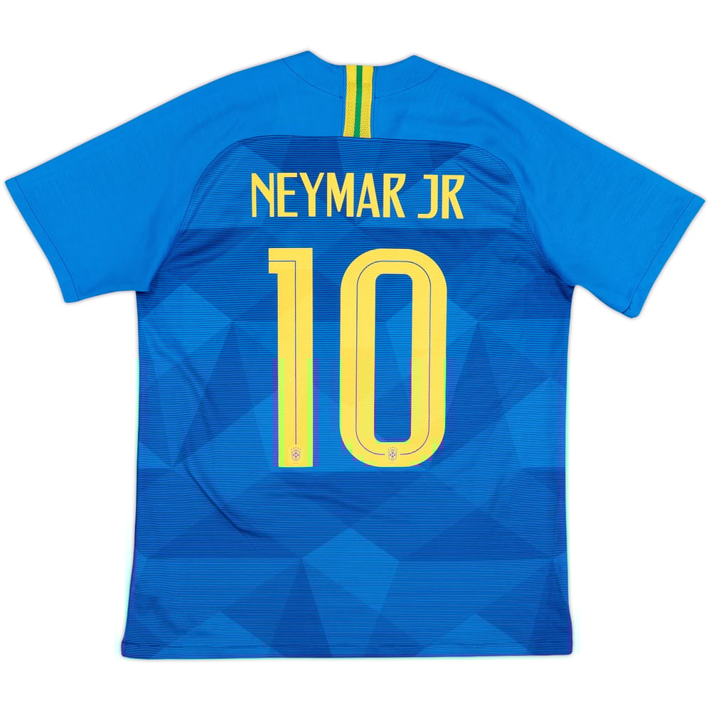 2018-19 Brazil Away Shirt Neymar Jr #10 - 8/10 - (M)