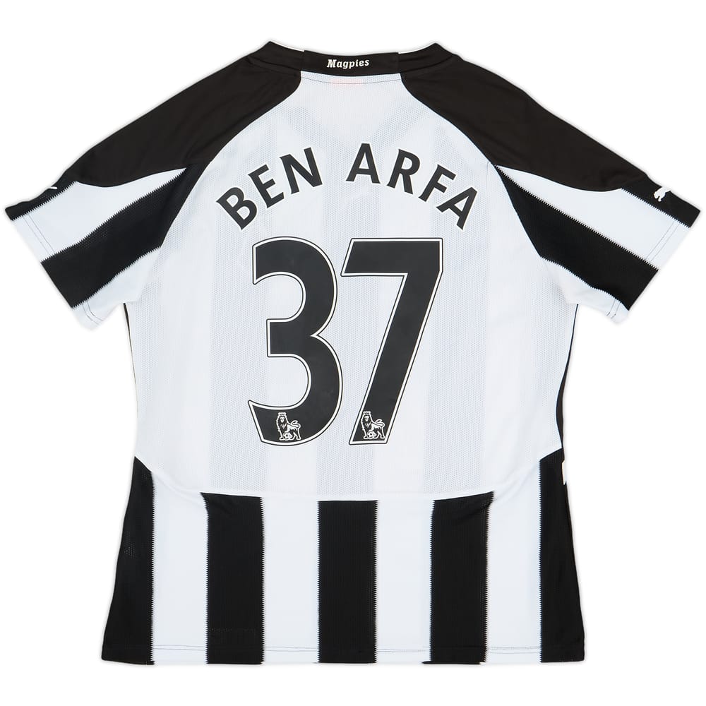 2010-11 Newcastle Home Shirt Ben Arfa #37 - 8/10 - (Women's XL)